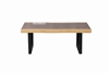 Picture of TASMAN SOLID NZ PINE COFFEE TABLE 47''/51''LIVE EDGE