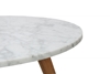 Picture of COPENHAGEN D50 ROUND MARBLE COFFEE TABLE *SOLID OAK