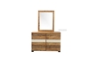 Picture of LEAMAN ACACIA DRESSING TABLE + MIRROR