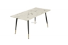 Picture of BIJOK 47/63 DINING TABLE *WHITE MARBLE FINISHING