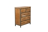 Picture of KANSAS 5DRW TALLBOY *ACACIA WOOD