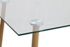 Picture of JAXSON GLASS RECTANGLULAR DINING TABLE