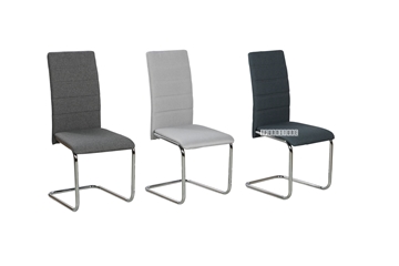 Picture of LAURENS DINING CHAIR *BLUE/LIGHT GREY/DARK GREY