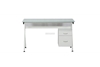 Picture of Archie 130 Glass Computer Desk *White