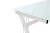 Picture of Archie 130 Glass Computer Desk *White