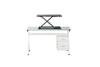 Picture of JASPER I HEIGHT ADJUSTABLE STANDING COMPUTER DESK *BLACK