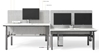 Picture of UP1 BACK-TO-BACK DUAL ADJUSTABLE DESK SYSTEM