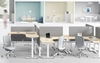 Picture of UP1 L SHAPE ADJUSTABLE DESK FRAME *WHITE OR BLACK