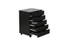 Picture of WOOSTER 5 DRAWER FILE CABINET *BLACK