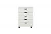 Picture of WOOSTER 5 DRAWER FILE CABINET *White