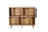 Picture of RIO  BOOKCASE *SOLID LACQUER WITH REAL LIGHT WALNUT VENEER