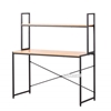 Picture of HENMAN 120 WORK DESK WITH SHELF *BLACK