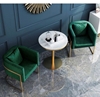 Picture of Seral lounge chair* GREEN velvet