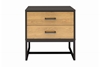 Picture of AMSTER 2 DRAWER BEDSIDE TABLE