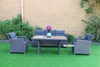 Picture of ISLA 6PC WICKER SOFA + DINING SET *ALUMINIUM FRAME