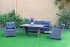 Picture of ISLA 6PC WICKER SOFA + DINING SET *ALUMINIUM FRAME