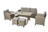 Picture of ALBANY 3+1+1 WICKER SOFA + DINING SET