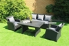 Picture of ORLY 4PC OUTDOOR WICKER SOFA + DINING SET