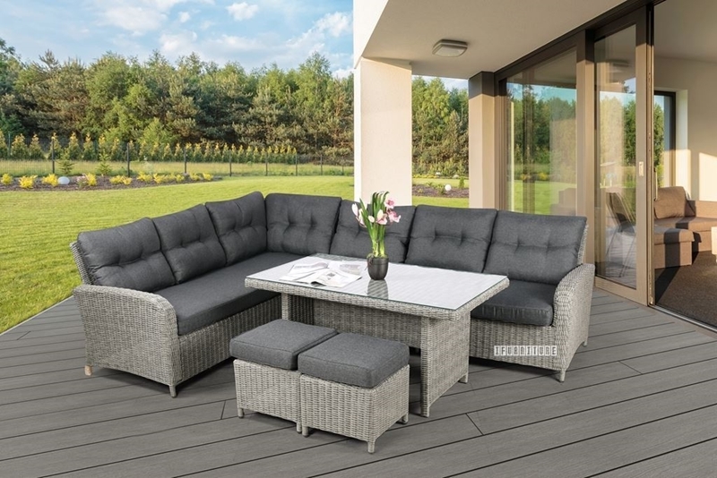 Picture of TOUAREG WICKER OUTDOOR SOFA SET *ALUMINIUM FRAME