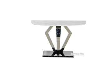 Picture of NUCCIO 150 MARBLE TOP STAINLESS STEEL CONSOLE TABLE