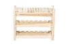 Picture of WILD BRANCH WINE SHELF 02 *SOLID TEAK