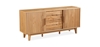 Picture of ELMY 2 DOOR 4DRW SOLID WOOD BUFFET *NATURAL