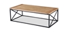 Picture of CORSICA OAK COFFEE TABLE *NATURAL WASH AND BACK