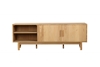 Picture of ELMY 170 2 DOOR SOLID WOOD TV UNIT *NATURAL