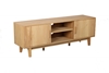 Picture of ELMY 170 2 DOOR SOLID WOOD TV UNIT *NATURAL