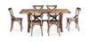 Picture of (Final Sale) CORSICA 180 OAK DINING TABLE *NATURAL WASH