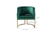 Picture of Seral lounge chair* GREEN velvet