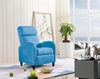 Picture of HOWE Manual Pushback Recliner Chair in three colors