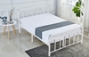 Picture of FLEMINGTON STEEL BED FRAME IN DOUBLE/QUEEN SIZE *WHITE