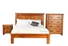 Picture of RIVERWOOD 5PC RUSTIC PINE BEDROOM COMBO IN QUEEN/ KING SIZE