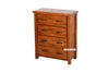 Picture of RIVERWOOD 4 DRW RUSTIC  SOLID PINE CHEST