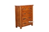 Picture of RIVERWOOD 4 DRW RUSTIC  SOLID PINE CHEST