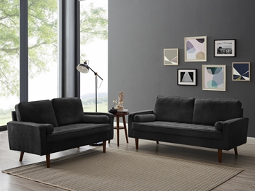 Picture of FAVERSHAM 3+2 SOFA RANGE *charcoal