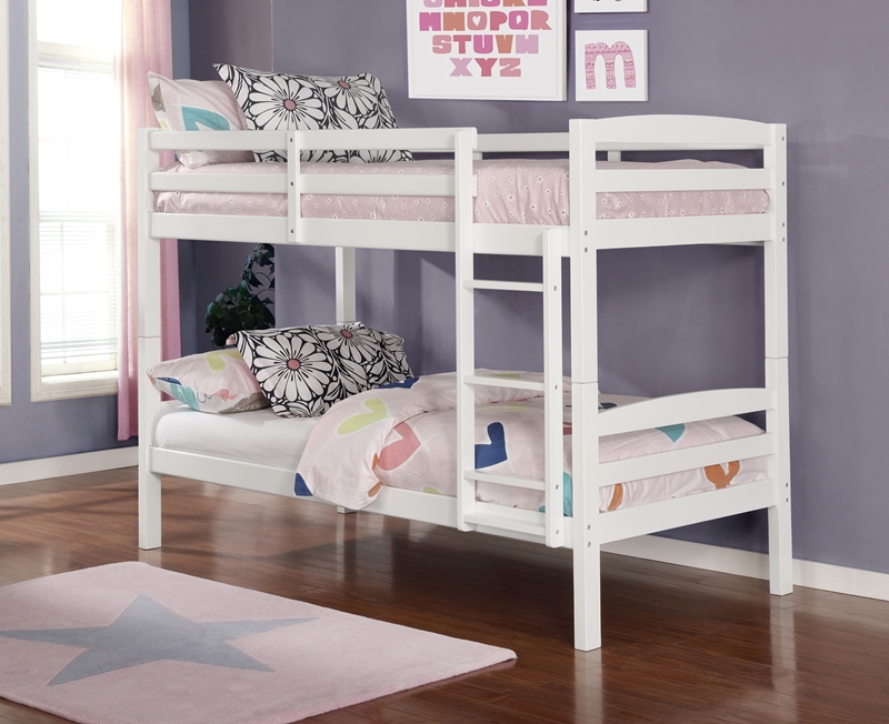 Picture of Artice Twin over twin bunkbed *White