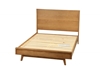 Picture of RETRO OAK BED IN QUEEN/KING SIZE *MAPLE