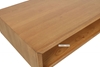 Picture of RETRO OAK COFFEE TABLE WITH OPEN SHELF *MAPLE