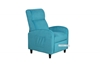 Picture of HOWE  PUSH BACK RECLINING VELVET CHAIR *BLUE