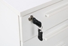 Picture of WOOSTER 3 DRAWER SUSPENSION FILE CABINET WITH LOCK *WHITE