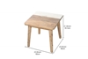 Picture of LEAMAN ACACIA SIDE TABLE