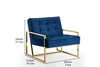 Picture of THEO LOUNGE CHAIR * BLUE VELET