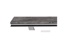 Picture of NUCCIO 180 MARBLE TOP STAINLESS STEEL DINING TABLE *DARK GREY