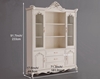 Picture of CHATEAU 3DRW 4DR DISPLAY CABINET