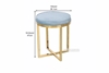 Picture of ROBIN STOOL * GOLD