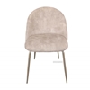 Picture of LANCER VELVET FABRIC DINING CHAIR *BEIGE