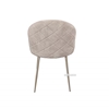 Picture of LANCER VELVET FABRIC DINING CHAIR *BEIGE