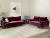 Picture of MARYJANET VELVET SOFA RANGE IN  BURGUNDY （PURPLISH RED）